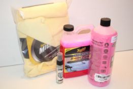 4X ASSORTED CAR CLEANING PRODUCTS (IMAGE DEPICTS STOCK)Condition ReportAppraisal Available on