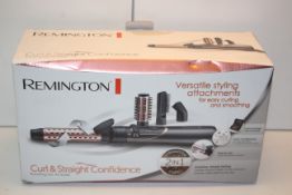 BOXED REMINGTON CURL & STRAIGHT CONFIDENCE ROTATING HOT AIR STYLER RRP £59.99Condition