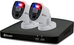 BOXED SWANN SECURITY ENFORCER SECURITY SYSTEM 2 CAMERA SYSTEM RRP £299.00Condition ReportAppraisal