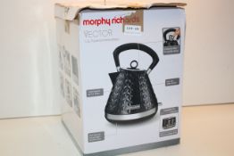 BOXED MORPHY RICHARDS VECTOR 1.5L PYRAMID KETTLE RRP £49.99Condition ReportAppraisal Available on