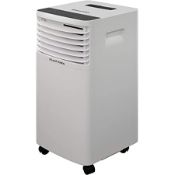 BOXED RUSSELL HOBBS PORTABLE AIR CONDITIONER, DEHUMIDIFIER & AIR COOLER MODEL: RHPAC3001 RRP £203.