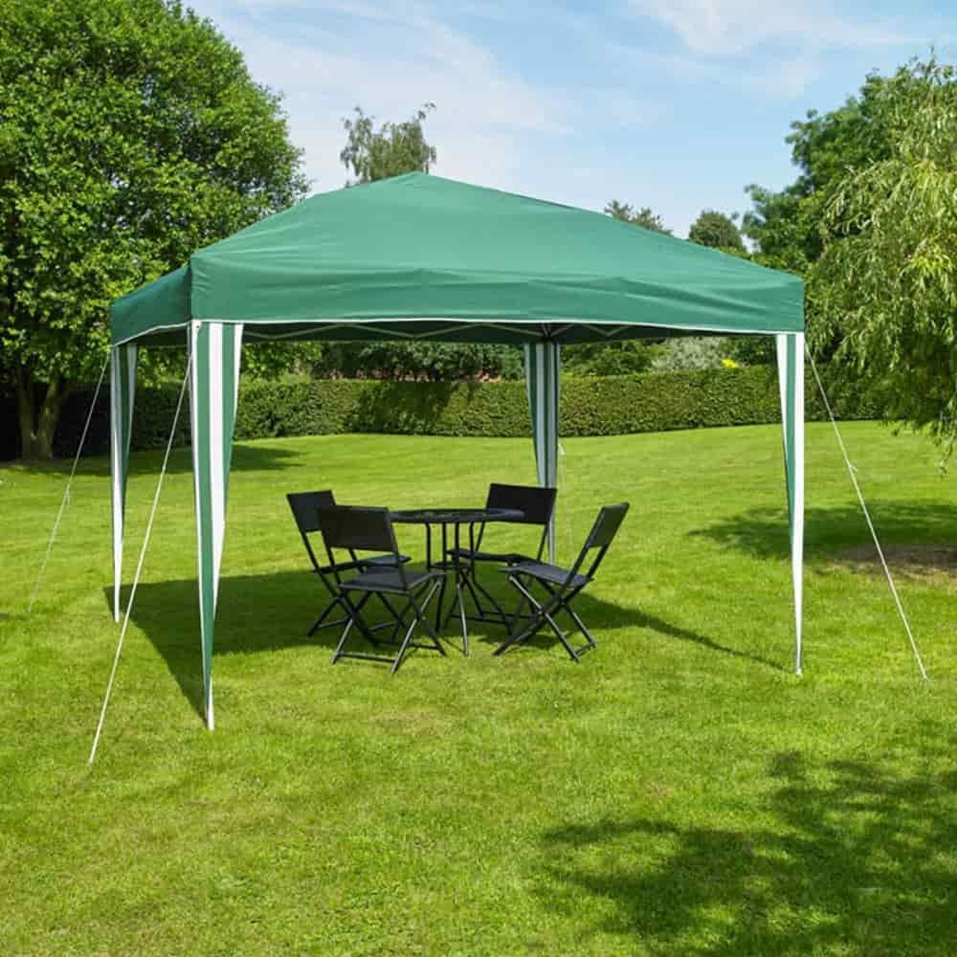 BOXED KINGFISHER OUTDOOR LIVING POP-UP GAZEBO RRP £89.00Condition ReportAppraisal Available on