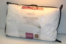 BAGGED SNUGGLEDOWN SIDE SLEEPER FIRM SUPPORT PILLOW RRP £26.89Condition ReportAppraisal Available on