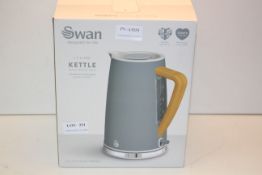 BOXED SWAN 1.7LITRE KETTLE WITH RAPID BOIL NORDIC COLLECTION RRP £41.00Condition ReportAppraisal