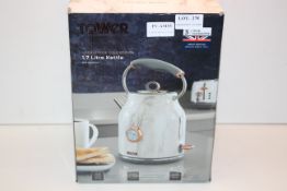 BOXED TOWER MARBLE ROSE GOLD EDITION 1.7LITRE KETTLE RRP £55.00Condition ReportAppraisal Available