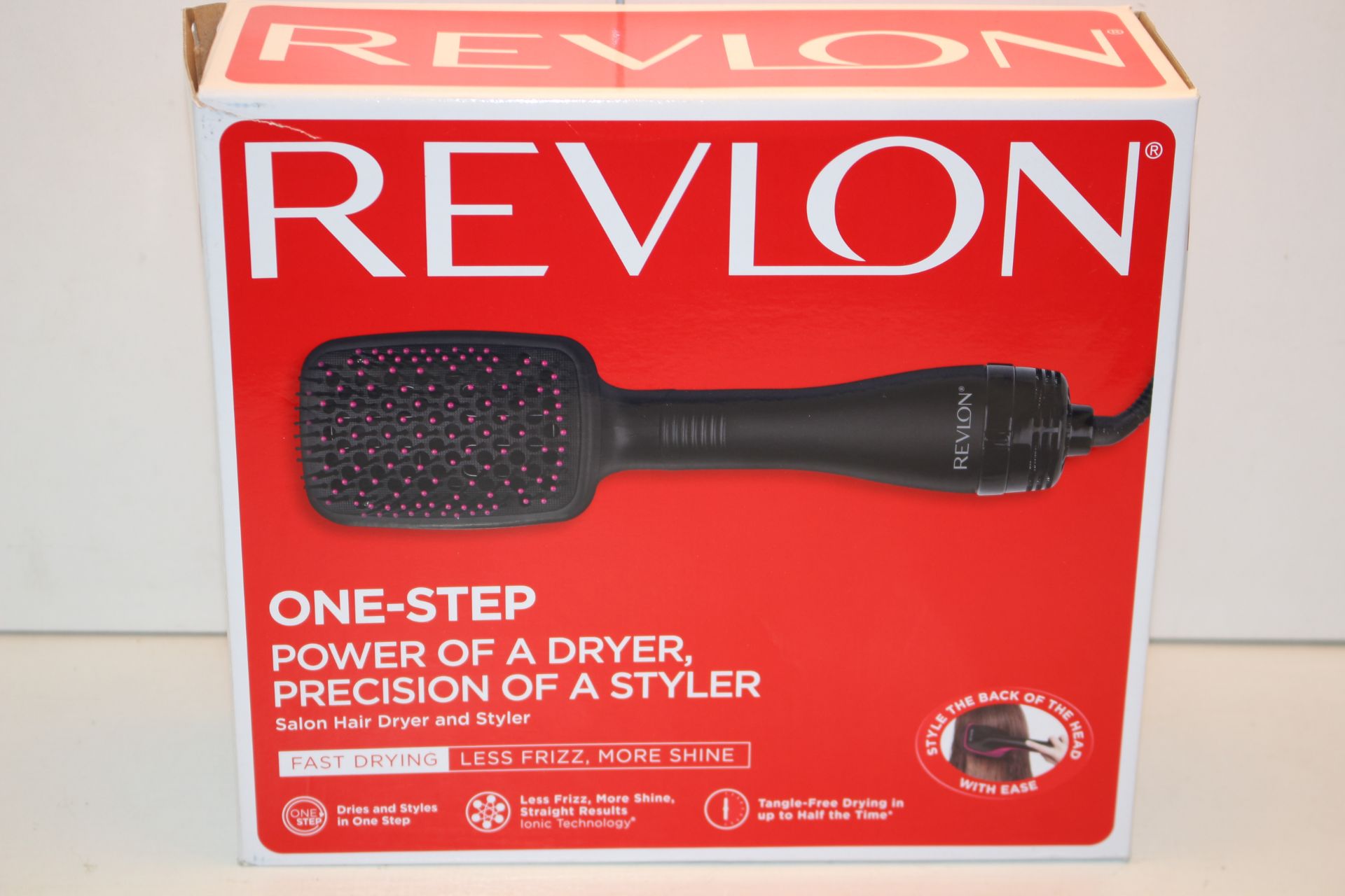 BOXED REVLON ONE-STEP POWER OF A DRYER PRECISION OF A STYLER SALON HAIR DRYER AND STYLER RRP £52.