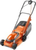 BOXED FLYMO EASIMOW 300R ELECTRIC LAWNMOWER WITH CABLE STORAGE RRP £93.97Condition ReportAppraisal