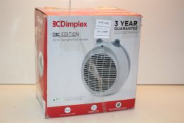 BOXED DIMPLEX DX EDITION 3KW UPRIGHT FAN HEATER RRP £24.99Condition ReportAppraisal Available on