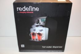 BOXED REDEFINE BY MORPHY RICHARDS HOT WATER DISPENSER RRP £164.99Condition ReportAppraisal Available