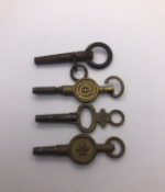 4 Assorted Antique Lock Keys