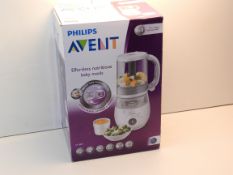 BOXED PHILIPS AVENT 4-IN-1 HEALTHY BABY FOOD MAKER Condition ReportAppraisal Available on Request-
