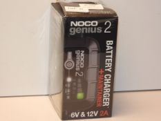 BOXED NOCO GENIUS 2D BATTERY CHARGER DIRECT MOUNT + MAINTAINER 12V 2A RRP £46.56Condition