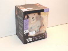 BOXED TOMMEE TIPPEE BENNIE THE BEAR LIGHT AND SOUND SLEEP AID RRP £29.99Condition ReportAppraisal