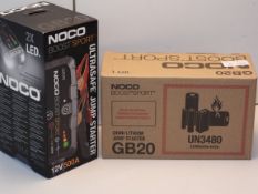 BOXED NOCO BOOST SPORT GB20 12V LITHJIUM JUMP STARTER RRP £95.49Condition ReportAppraisal