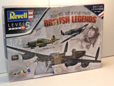 BOXED REVELL LEVEL 5 1:72 BRITISH LEGENDSCondition ReportAppraisal Available on Request- All Items