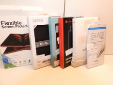 6X ASSORTED PHONE CASES/PROTECTORS Condition ReportAppraisal Available on Request- All Items are