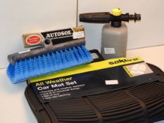 4X ASSORTED AUTOCARE ITEMS (IMAGE DEPICTS STOCK)Condition ReportAppraisal Available on Request-