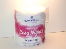 BAGGED SLUMBERDOWN DOUBLE DUVET 10.5TOG Condition ReportAppraisal Available on Request- All Items