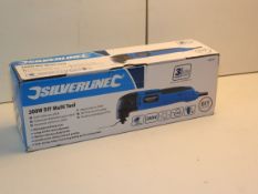 BOXED SILVERLINE 300W DIY MULTI TOOL RRP £29.99Condition ReportAppraisal Available on Request- All