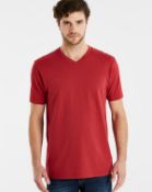 BRAND NEW Capsule Burgundy V-Neck T-shirt Long SIZE 3XL RRP £12Condition ReportBRAND NEW