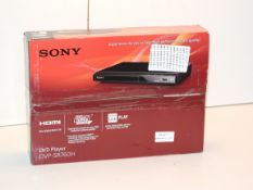 BOXED SONY DVD PLAYER MODEL: DVP-SR760H RRP £34.00Condition ReportAppraisal Available on Request-