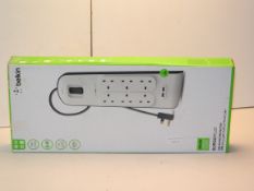 BOXED BELKIN SURGE PLUS USB SURGE PROTECTOR Condition ReportAppraisal Available on Request- All