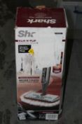 BOXED SHARK STEAM BLASTER KLIK N FLIP STEAM POCKET MOP RRP £149.99Condition ReportAppraisal