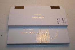 3X ASSORTED LETSCOM SMART WATCHES (IMAGE DEPICTS STOCK)Condition ReportAppraisal Available on