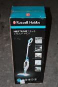 BOXED RUSSELL HOBBS NEPTUNE 11-IN-1 STEAM MOP MODEL: RHMSM3101 RRP £49.99Condition ReportAppraisal