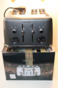 2X ASSORTED BOXED/UNBOXED 4 SLICE TOASTERS BY BREVILLE & TOWER (IMAGE DEPICTS STOCK)Condition