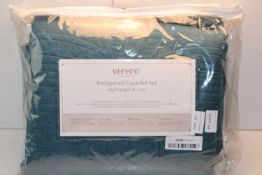 BAGGED VEEYOO BEDSPREAD COVERLET SET LIGHTWEIGHT & COZY RRP £39.89Condition ReportAppraisal