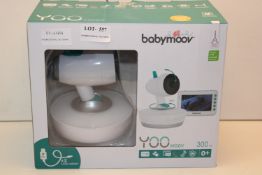 BOXED BABYMOOV YOO MOOV 300M VIDEO BABY MONITOR RRP £167.60Condition ReportAppraisal Available on