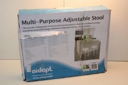 BOXED AIDAPT MULTI-PURPOSE ADJUSTABLE STOOL Condition ReportAppraisal Available on Request- All