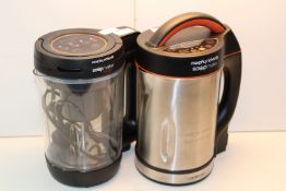 2X BOXED MORPHY RICHARDS SOUP MAKERS (IMAGE DEPICTS STOCK)Condition ReportAppraisal Available on