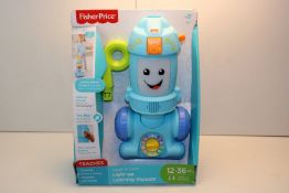 BOXED FISHER PRICE LIGHT-UP LEARNING VACUUM Condition ReportAppraisal Available on Request- All