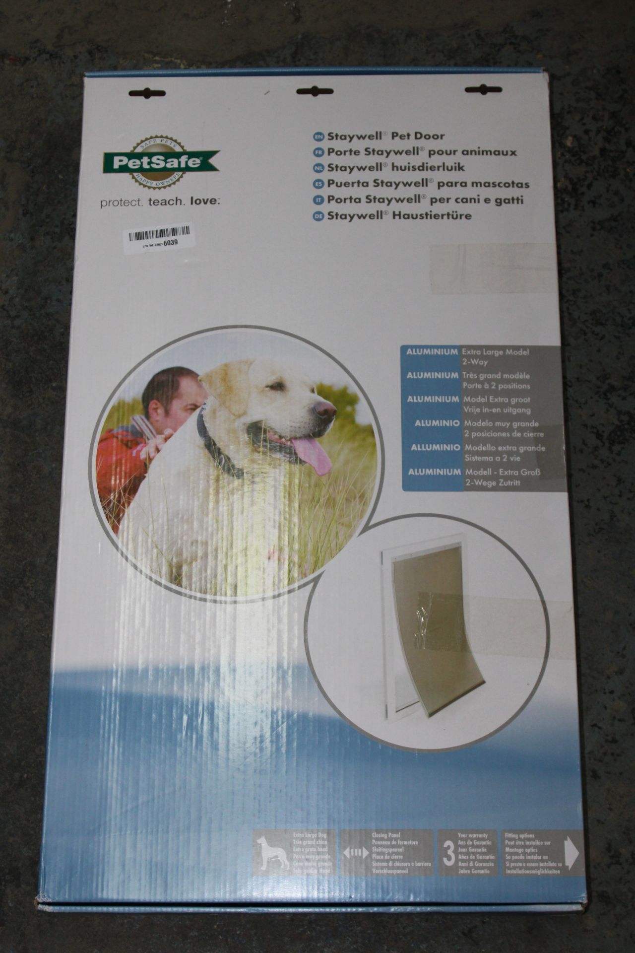 BOXED PETSAFE EXTRA LARGE PET DOOR RRP £56.99Condition ReportAppraisal Available on Request- All