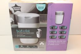 BOXED TOMMEE TIPPEE TWIST & CLICK ADVANCED NAPPY DISPOSAL SYSTEMCondition ReportAppraisal