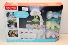 BOXED FISHER PRICE BUTTERFLY DREAMS 3-IN-1 PROJECTION MOBILE RRP £19.99Condition ReportAppraisal