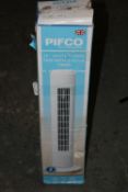 BOXED PIFCO 29INCH WHITE TOWER FAN Condition ReportAppraisal Available on Request- All Items are