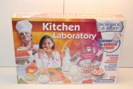 BOXED SEALED CLEMENTONI SCIENCE & PLAY KITCHEN LABORATORY RRP £39.99Condition ReportAppraisal