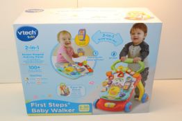 BOXED VTECH FIRST STEPS BABY WALKER RRP £24.99Condition ReportAppraisal Available on Request- All