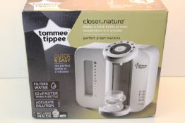 BOXED TOMMEE TIPPEE CLOSER TO NATURE PERFECT PREP MACHINE RRP £59.99Condition ReportAppraisal