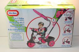 BOXED LITTLE TIKES 4-IN-1 TRIKE DELUXE EDITION Condition ReportAppraisal Available on Request- All