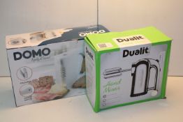 2X BOXED ASSORTED ITEMS BY DUALIT & DOMO(IMAGE DEPICTS STOCK)Condition ReportAppraisal Available