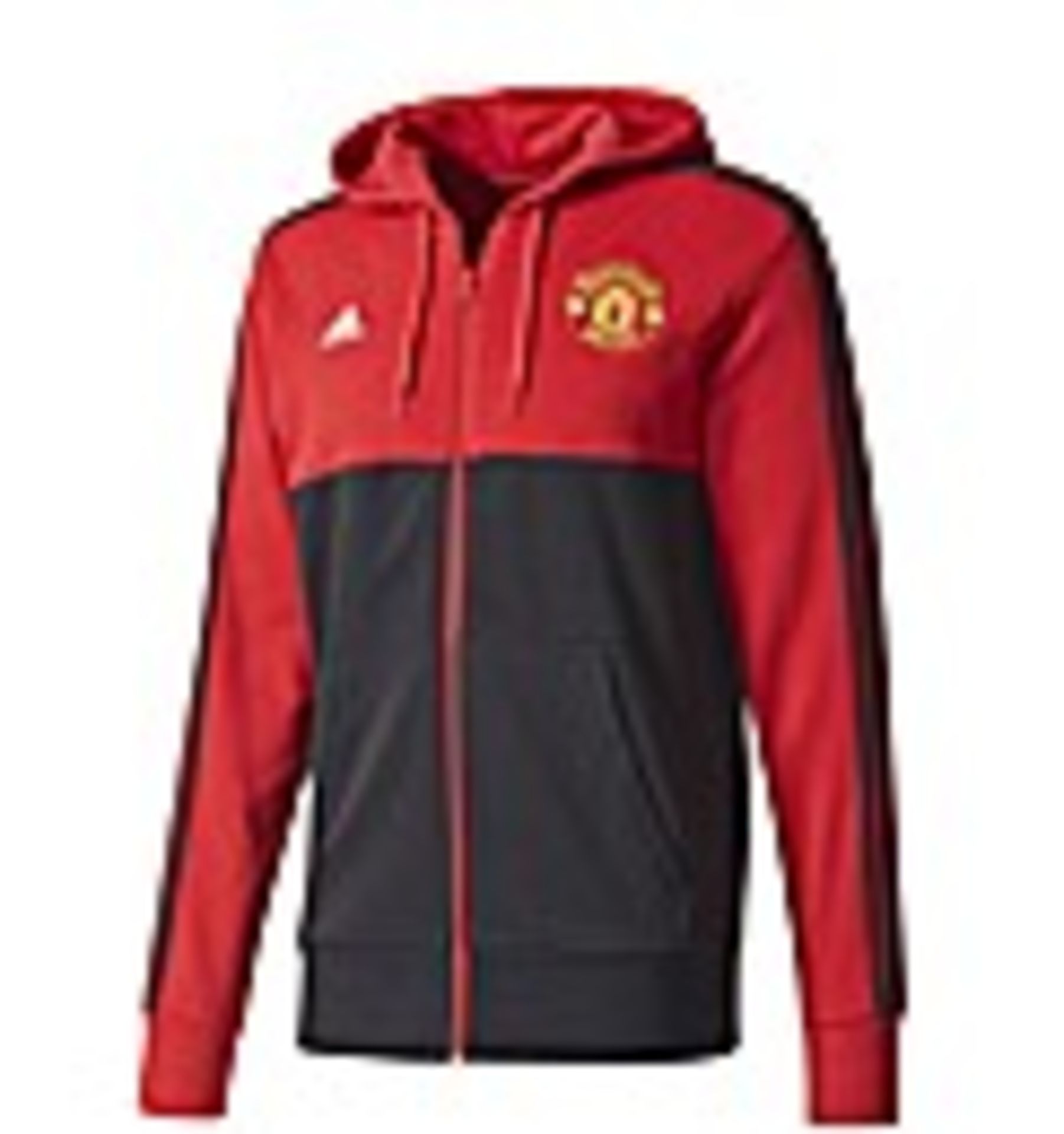 BRAND NEW MUFC 3 STRIPE HOODY SIZE 3XL RRP £55Condition ReportBRAND NEW