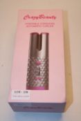 BOXED CRAZY BEAUTY PORTABLE CORDLESS AUTOMATIC CURLER Condition ReportAppraisal Available on