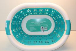 LIVIVO COLLAPSEABLE LAUNDRY BASKET Condition ReportAppraisal Available on Request- All Items are