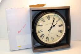 2X BOXED ASSORTED WALL CLOCKS (IMAGE DEPICTS STOCK)Condition ReportAppraisal Available on Request-