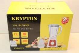 BOXED KRYPTON 2-IN-1 BLENDER 400W 1.5L RRP £27.99Condition ReportAppraisal Available on Request- All