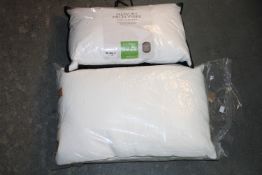 2X ASSORTED PILLOWS BY SNUGGLEDOWN & OTHER (IMAGE DEPICTS STOCK)Condition ReportAppraisal